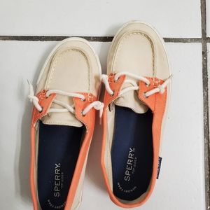 Sperry boat shoes for women size 8